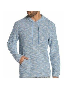 Onia Michael Pullover Drawstring Hoodie, Space Dye, Size Medium